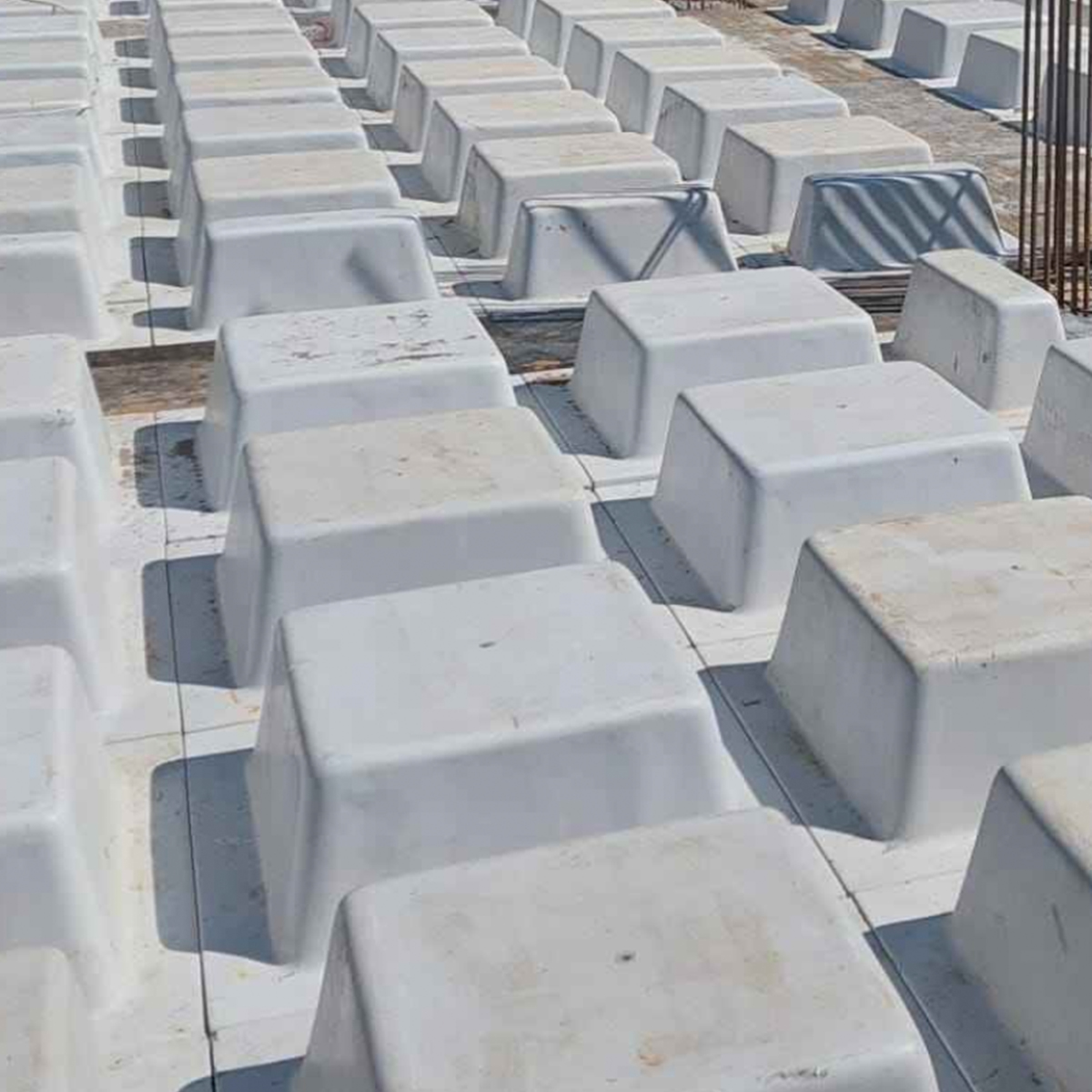 Casetones de Fibra de Vidrio